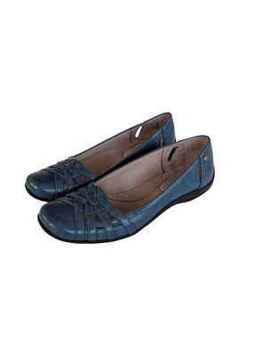 LIfe Stride Soft System Diverse Ballet Flats 9N Blue Narrow Cut Out